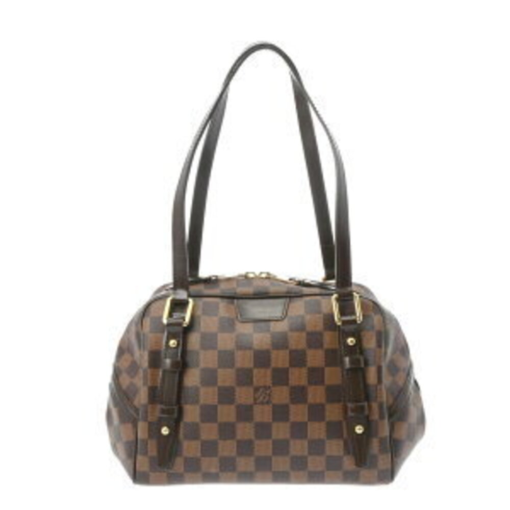 Louis Vuitton Damier Rivington Ebene Brown Canvas Shoulder Bag